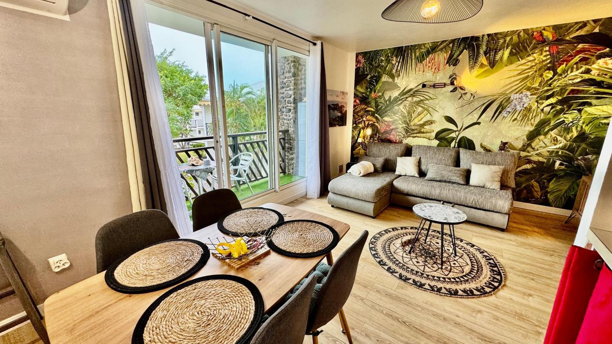 Bikini & Martini Residence Manganao Plage & Piscine Privee Saint-Francois  Exterior foto